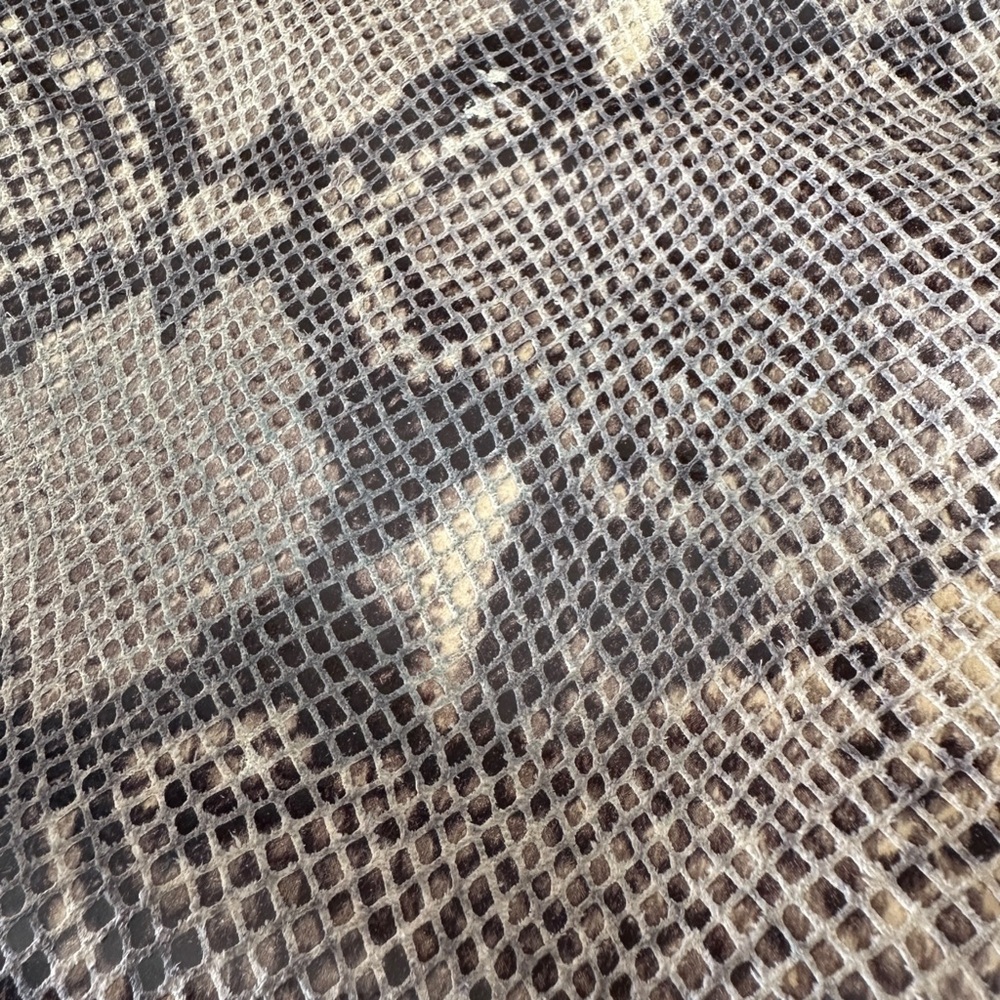 Michael Kors Grey Python Embossed Leather Shoulde… - image 8